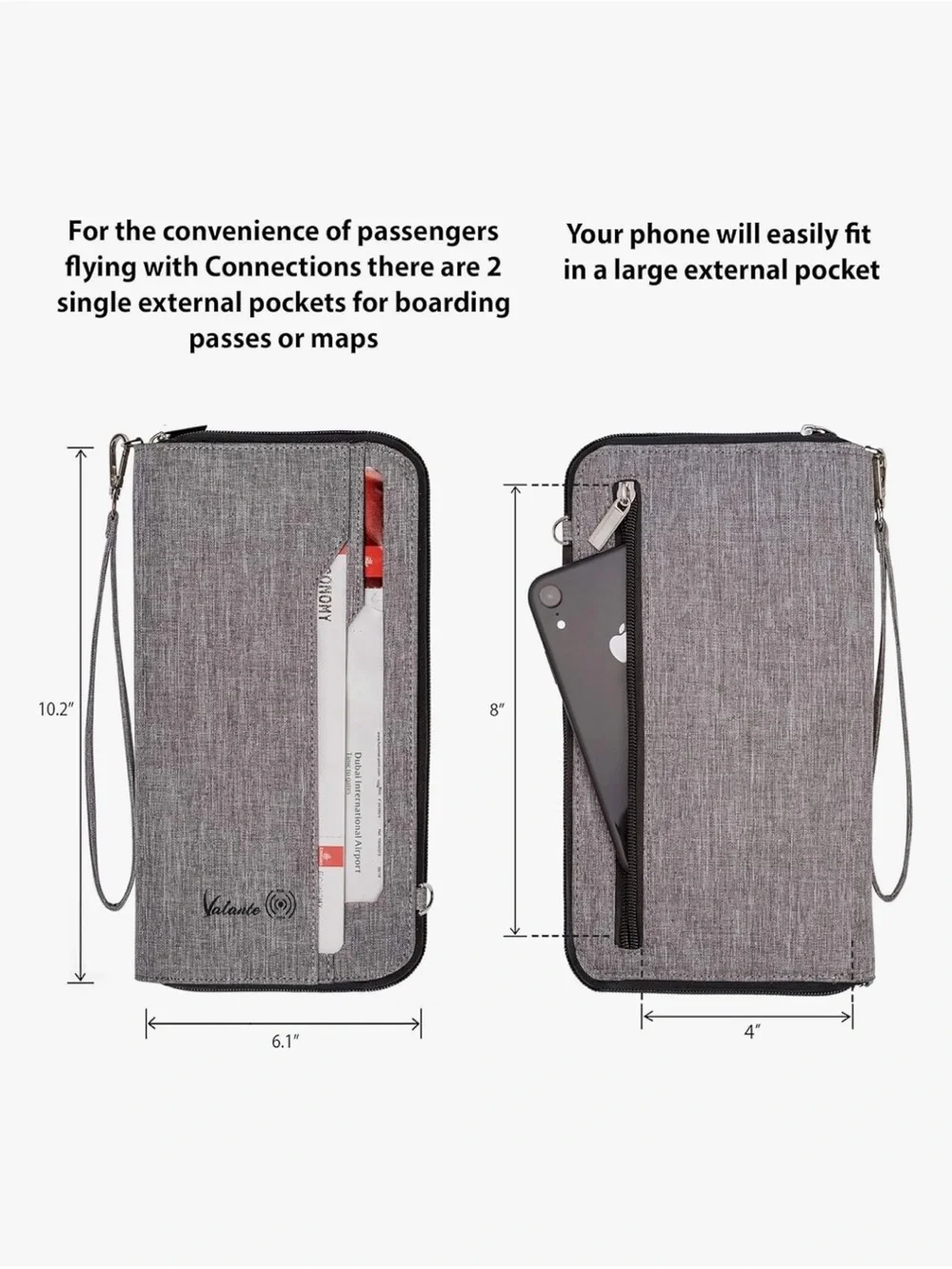 Valante Premium Family Travel Document Organizer